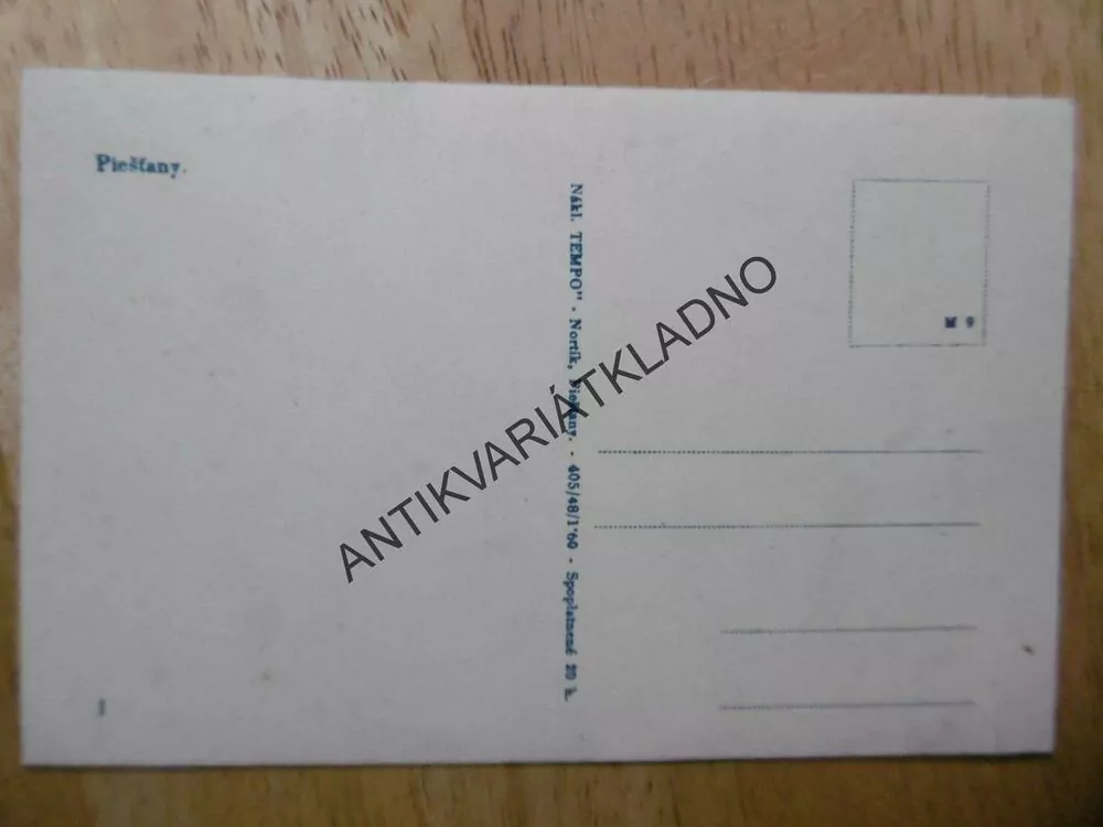 SLOVENSKO - PIEŠŤANY, OKÉNKOVÁ POHLEDNICE