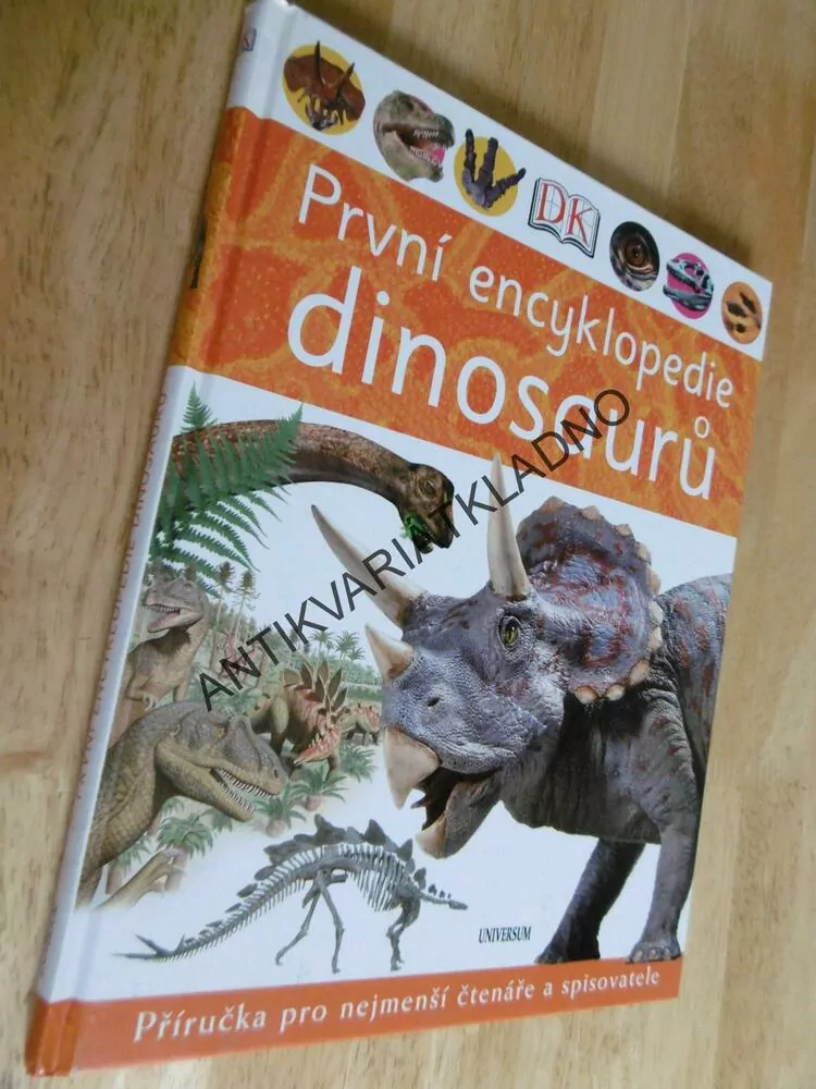 PRVNÍ ENCYKLOPEDIE DINOSAURŮ, DINOSAUŘI, **an