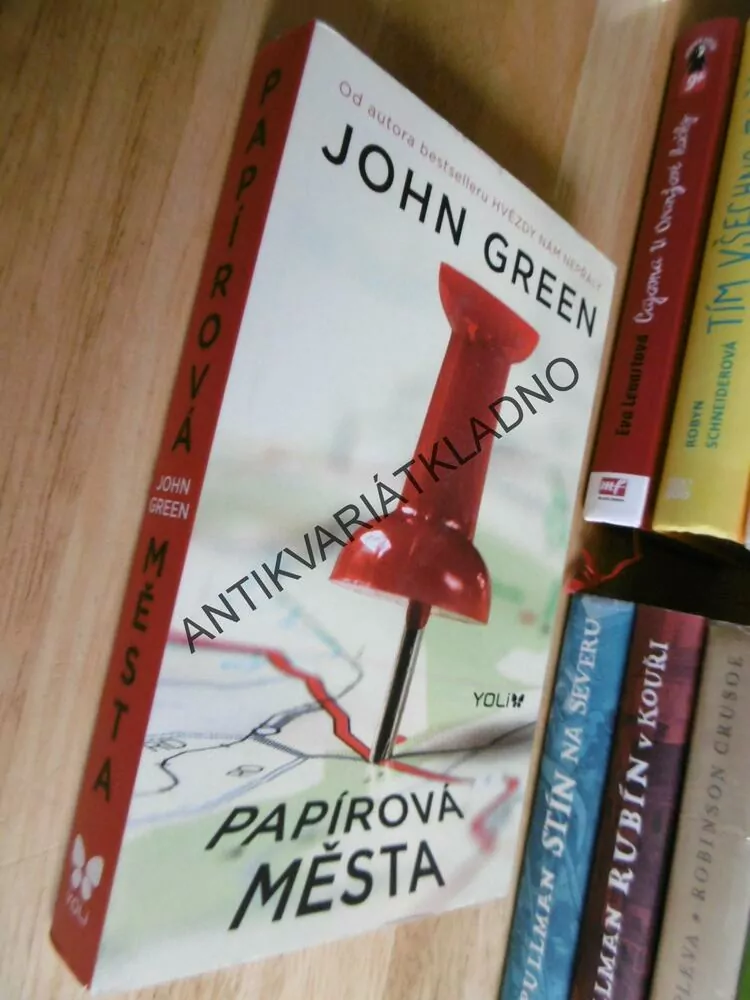 PAPÍROVÁ MĚSTA, JOHN GREEN, BESTSELLER, **an