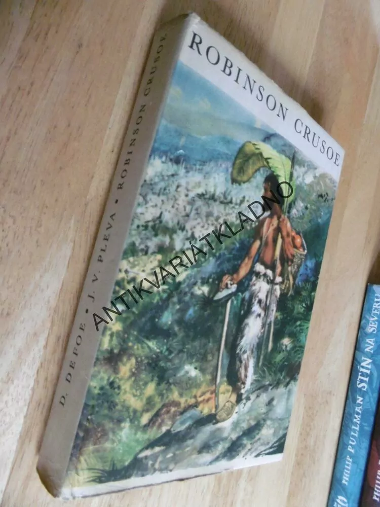 ROBINSON CRUSOE, DANIEL DEFOE, JOSEF V.PLEVA, ZDENĚK BURIAN, 1973
