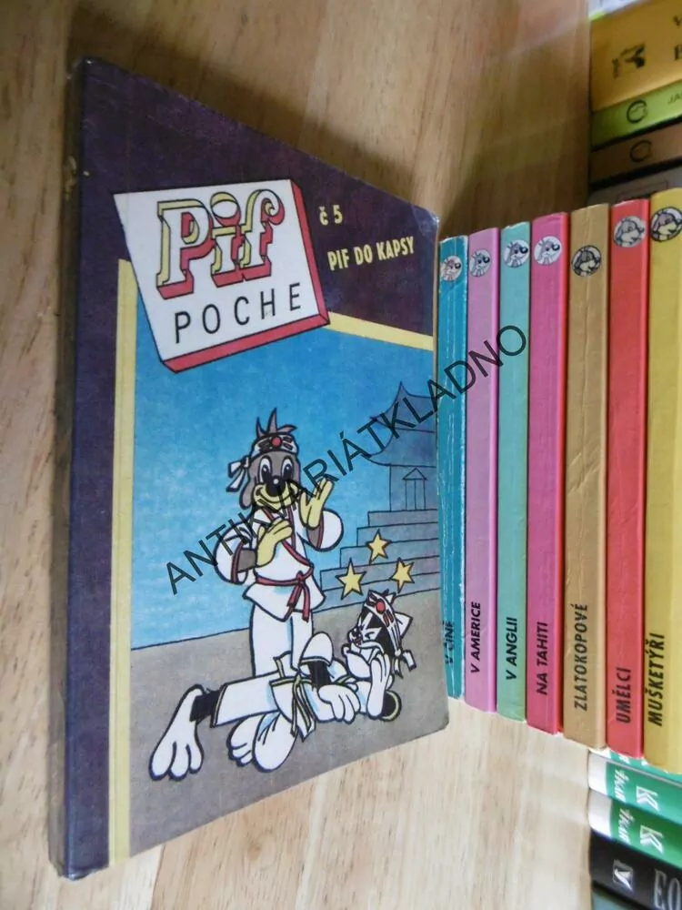 PIF POCHE, Č.5., PIF DO KAPSY, KOMIKS