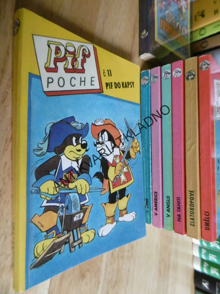 PIF POCHE, Č.11., PIF DO KAPSY, KOMIKS