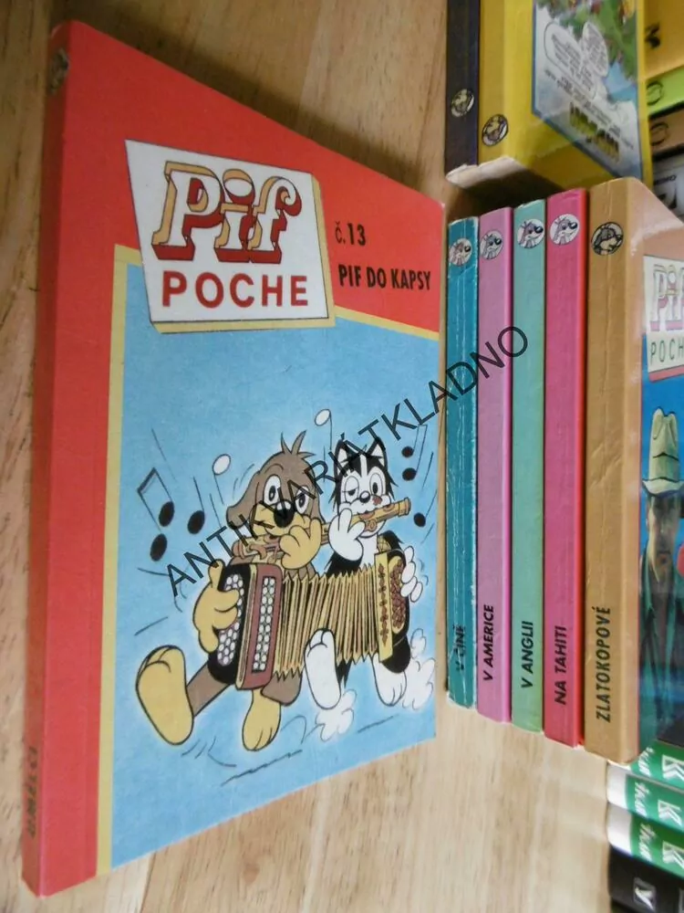 PIF POCHE, Č.13., PIF DO KAPSY, KOMIKS