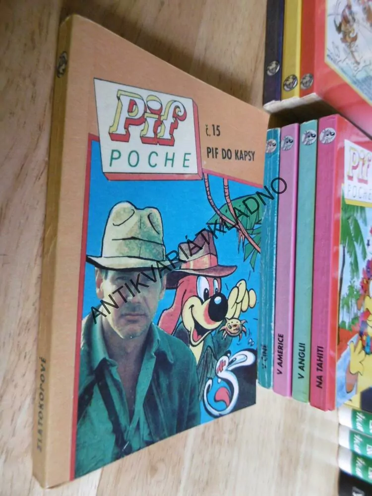 PIF POCHE, Č.15., PIF DO KAPSY, KOMIKS