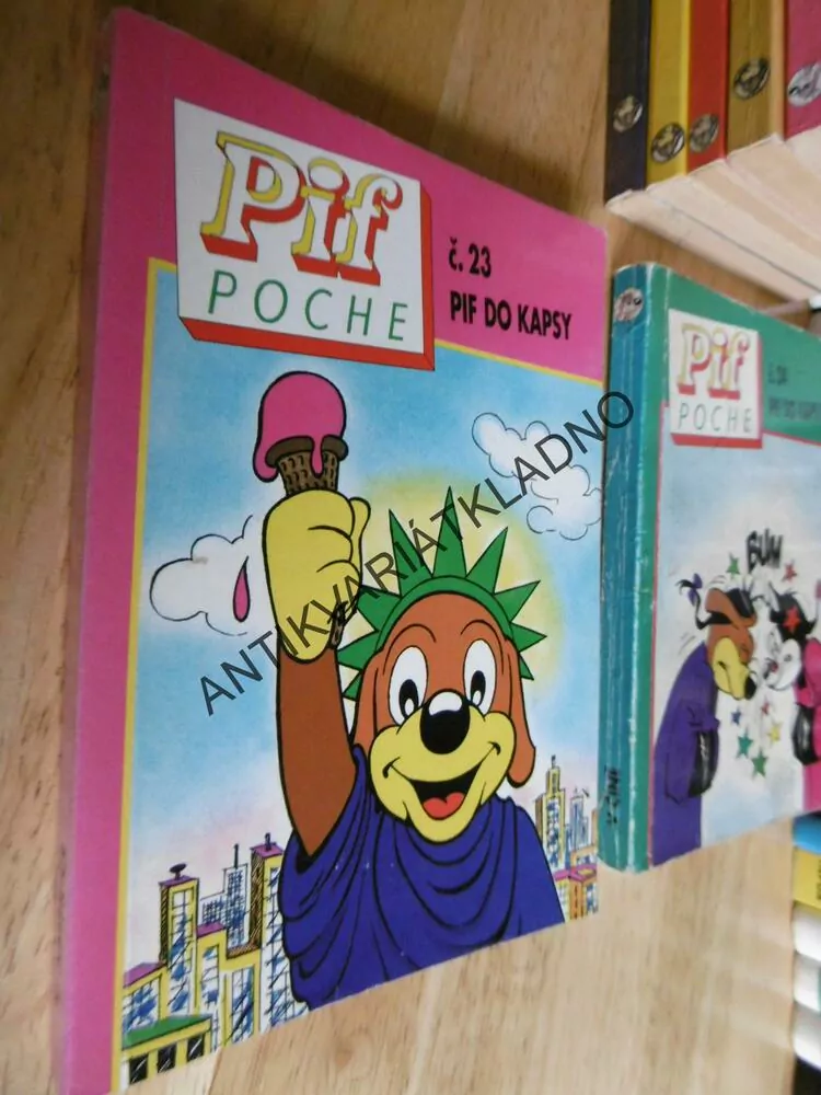 PIF POCHE, Č.23., PIF DO KAPSY, KOMIKS