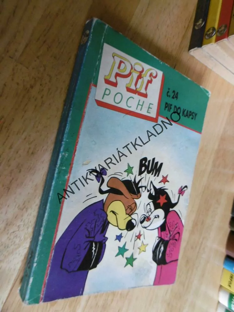 PIF POCHE, Č.24., PIF DO KAPSY, KOMIKS