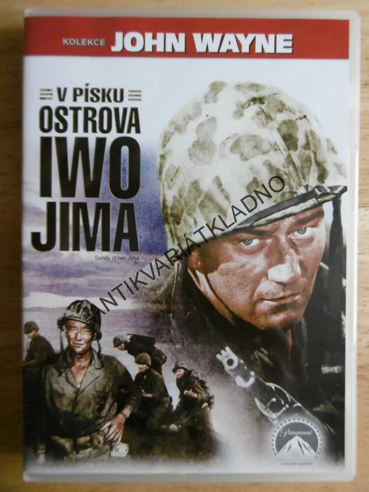 V PÍSKU OSTROVA IWO JIMA, DVD FILM