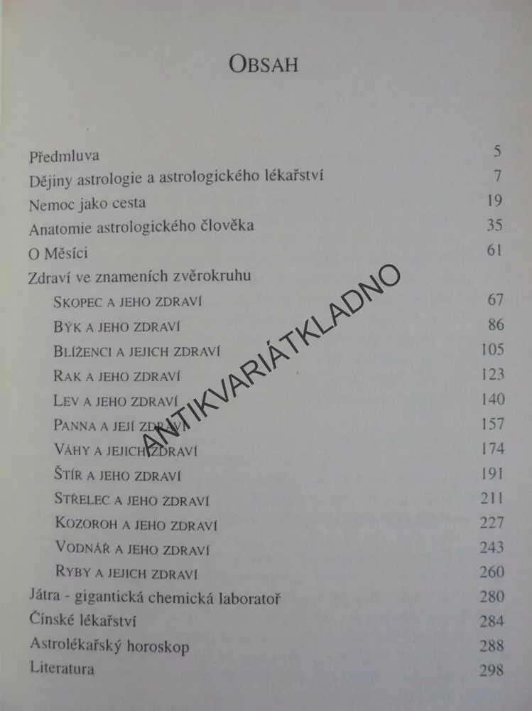 ASTRO - ZDRAVÍ, ASTROLOGIE, ERICH BAUER
