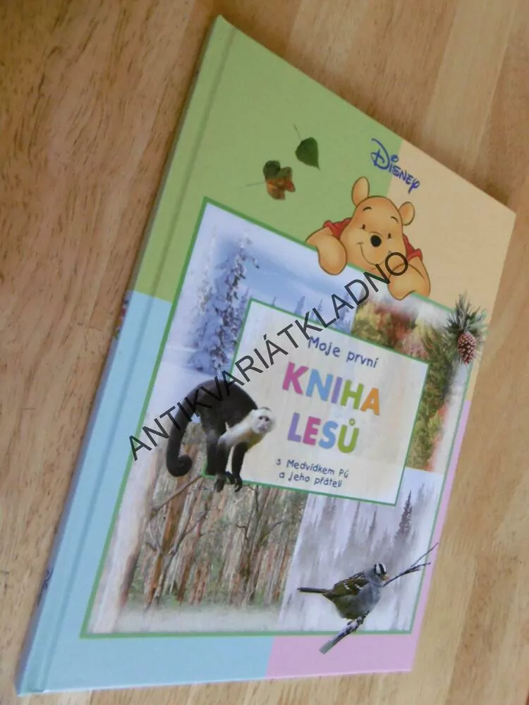 MOJE PRVNÍ KNIHA LESŮ S MEDVÍDKEM PÚ A JEHO PŘÁTELI