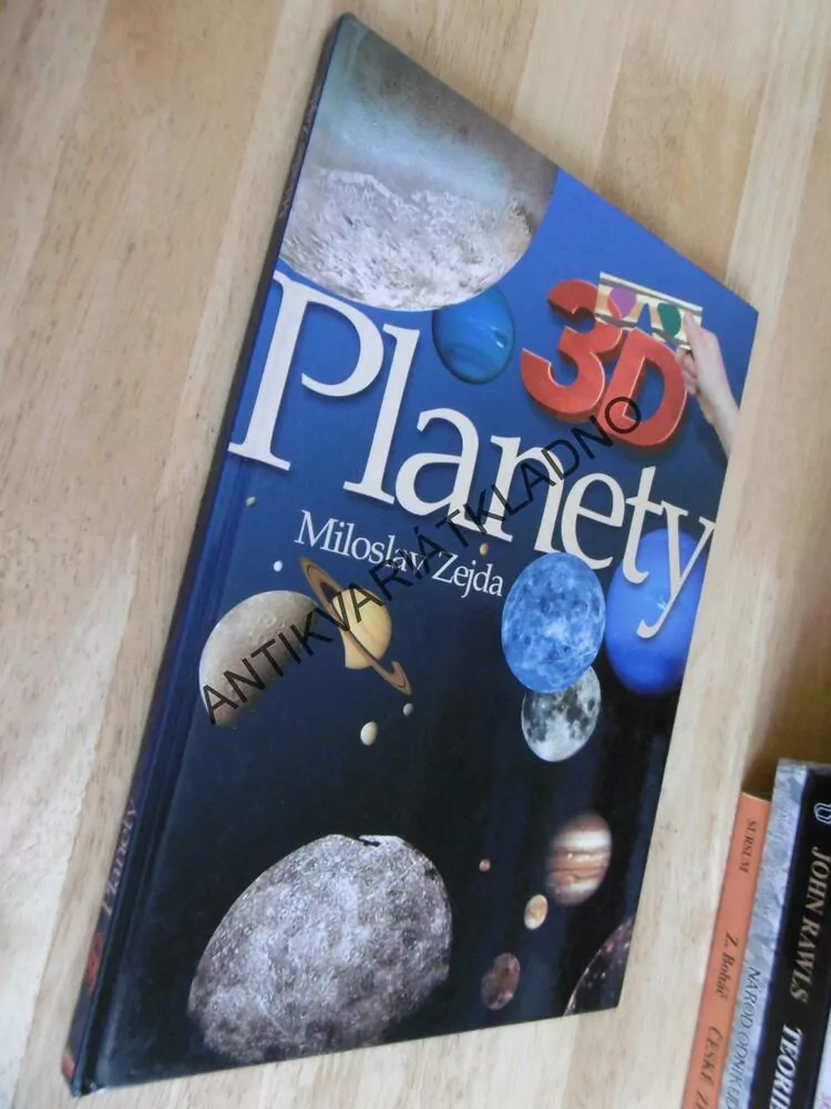 PLANETY, MILOSLAV ZEJDA, 3D, včetně 3D BRÝLÍ, VESMÍR, **an