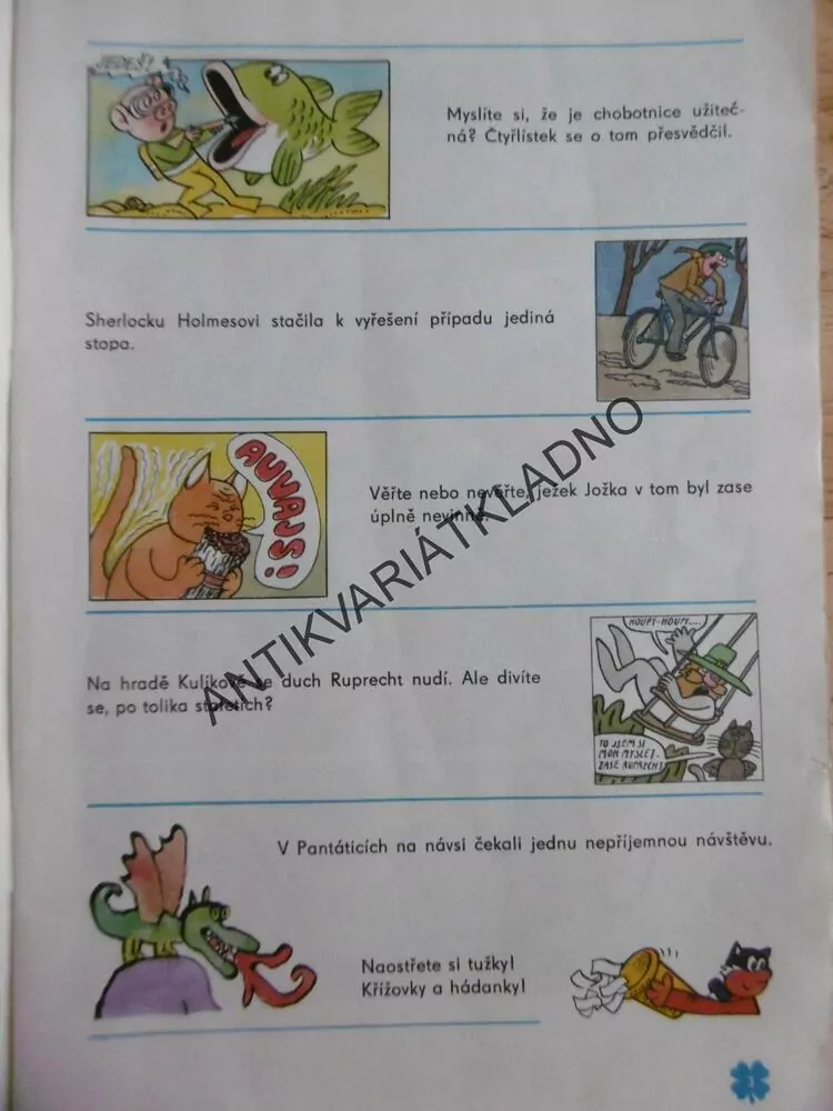 ČTYŘLÍSTEK 133 - O ZLATOU HARPUNU