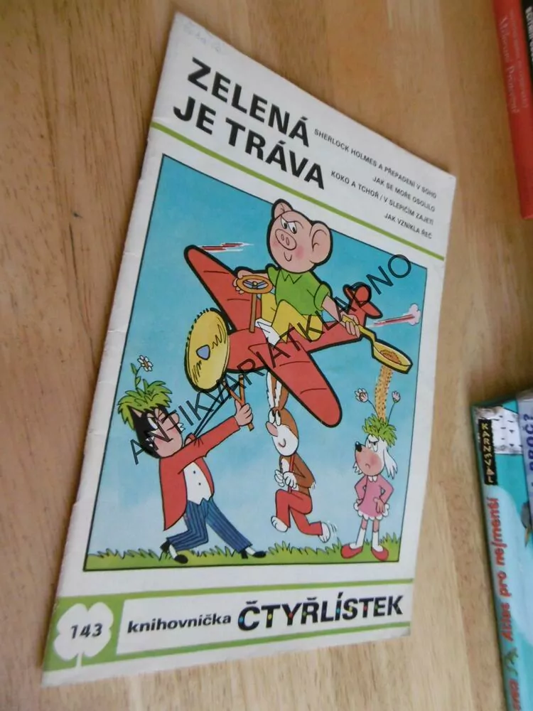 ČTYŘLÍSTEK 143 - ZELENÁ JE TRÁVA
