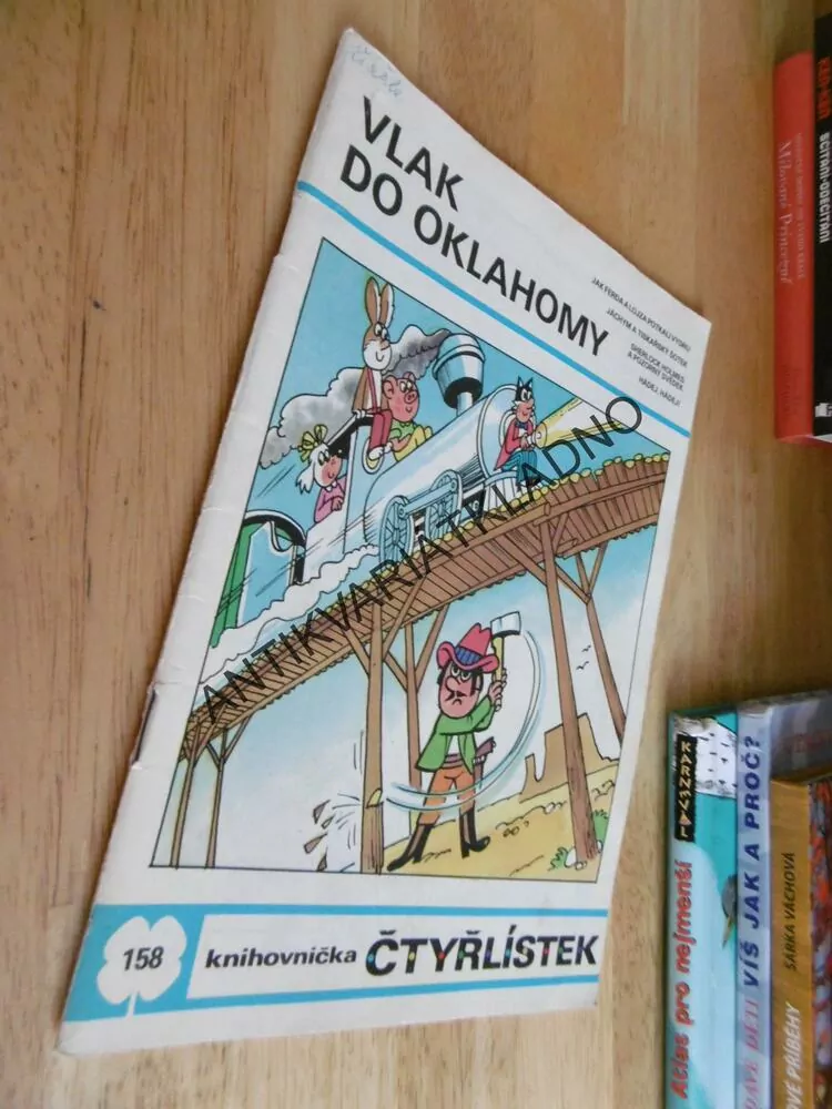 ČTYŘLÍSTEK 158 - VLAK DO OKLAHOMY