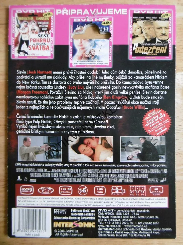 NABÍT A ZABÍT, DVD FILM 