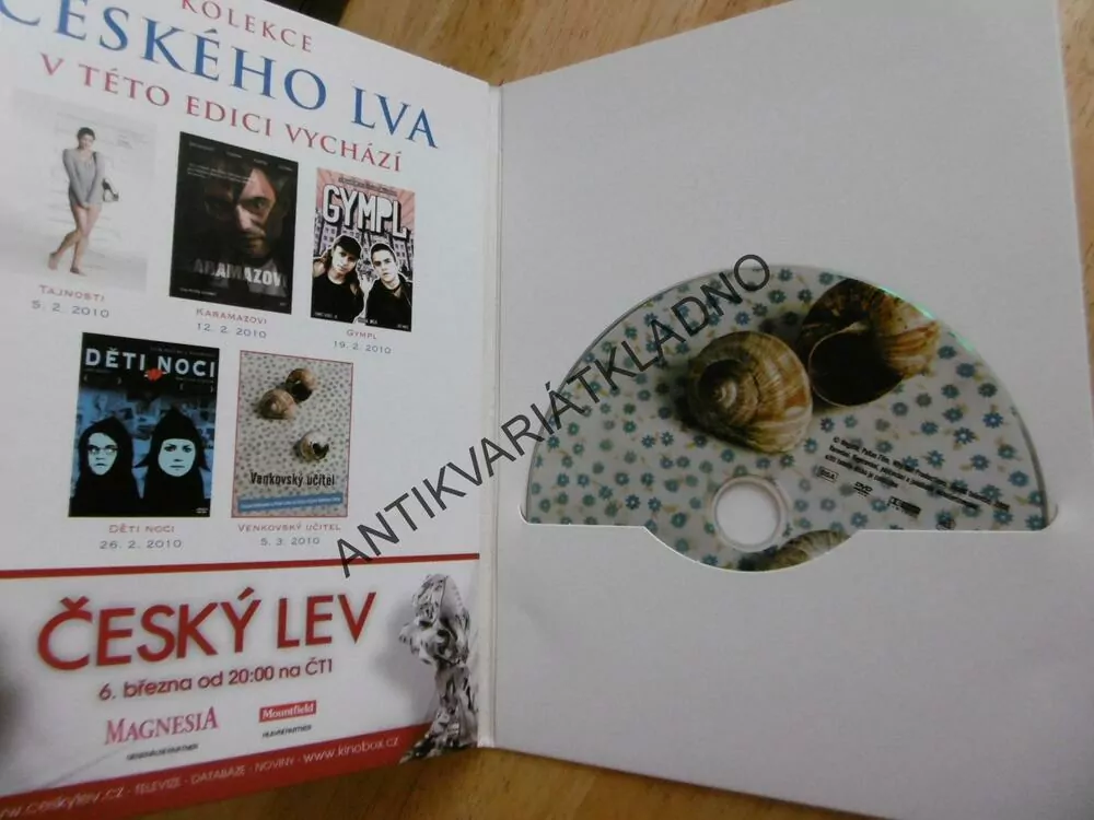 VENKOVSKÝ UČITEL, DVD FILM