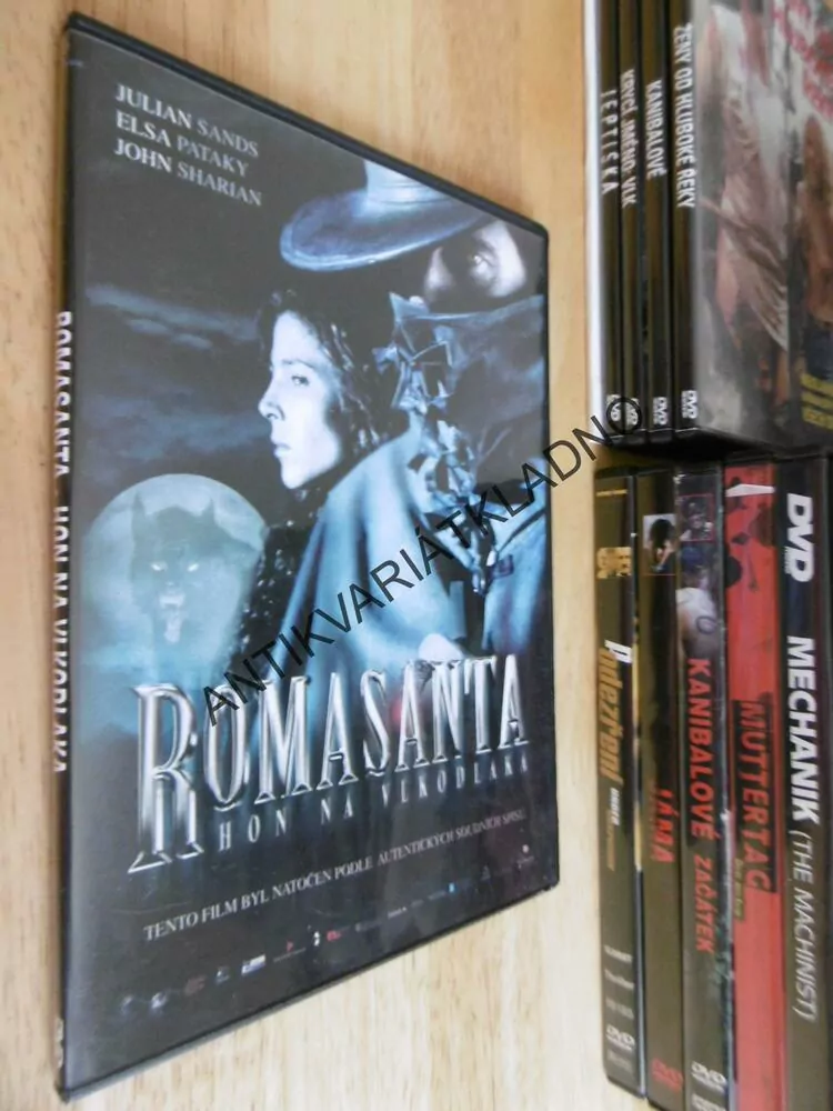 ROMASANTA, HON NA VLKODLAKA, DVD FILM HOROR