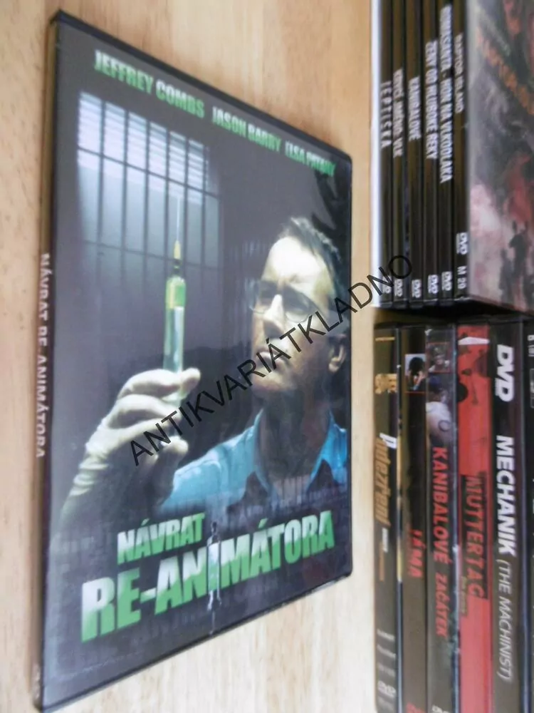 NÁVRAT RE-ANIMÁTORA, DVD FILM HOROR