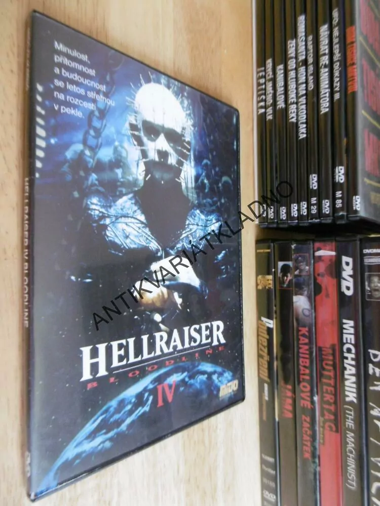 HELLRAISER, BLOODLINE, 4., DVD FILM HOROR