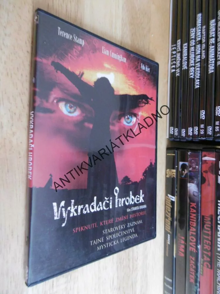 VYKRADAČI HROBEK, DVD FILM HOROR