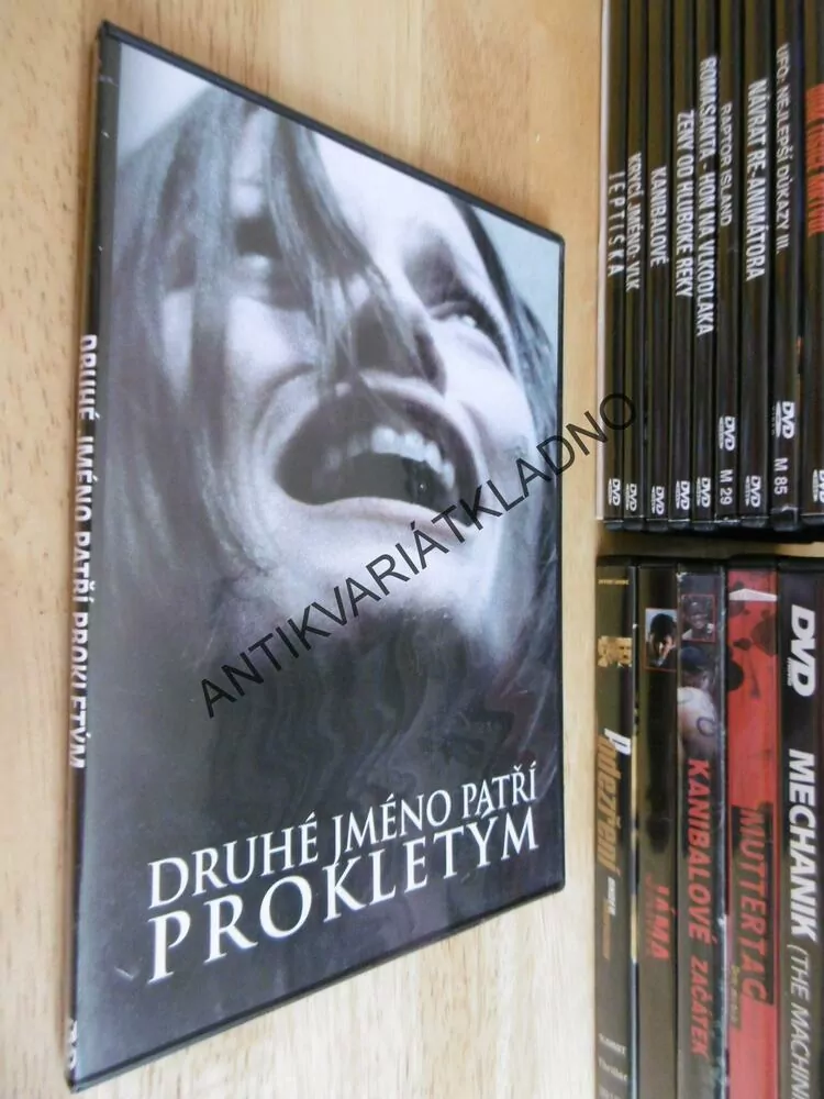 DRUHÉ JMÉNO PATŘÍ PROKLETÝM, DVD FILM HOROR