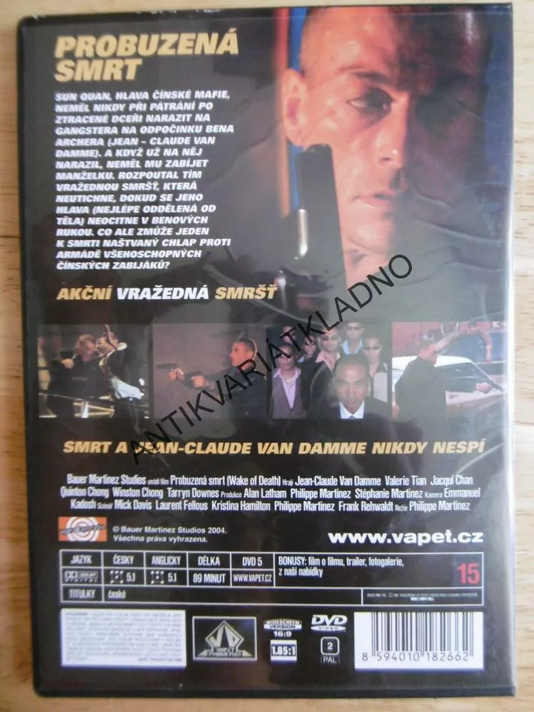 PROBUZENÁ SMRT, DVD FILM