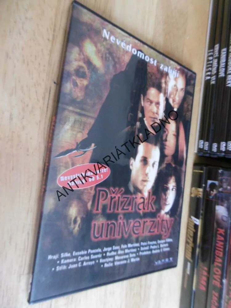 PŘÍZRAK UNIVERZITY, DVD FILM HOROR