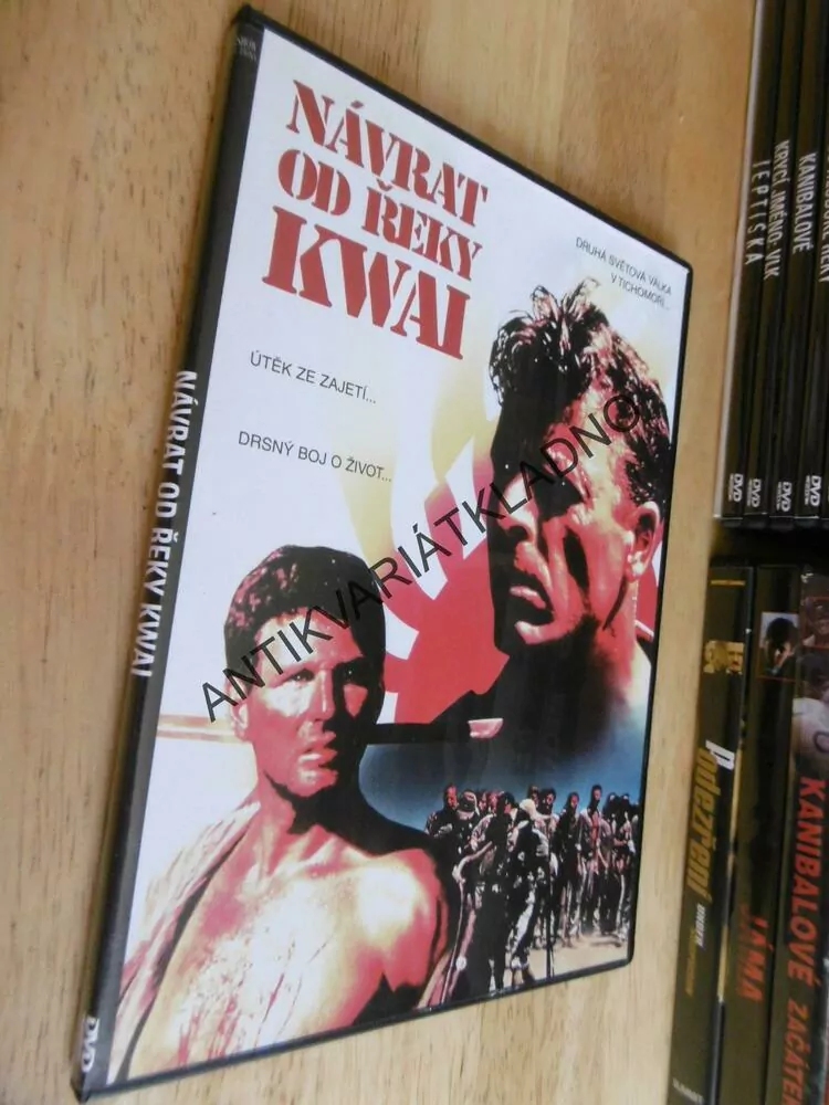 NÁVRAT OD ŘEKY KWAI, DVD FILM 2.SVĚT.VÁLKA
