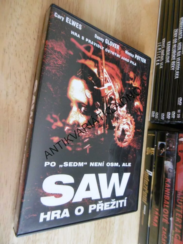 SAW, HRA O PŘEŽITÍ, DVD FILM 