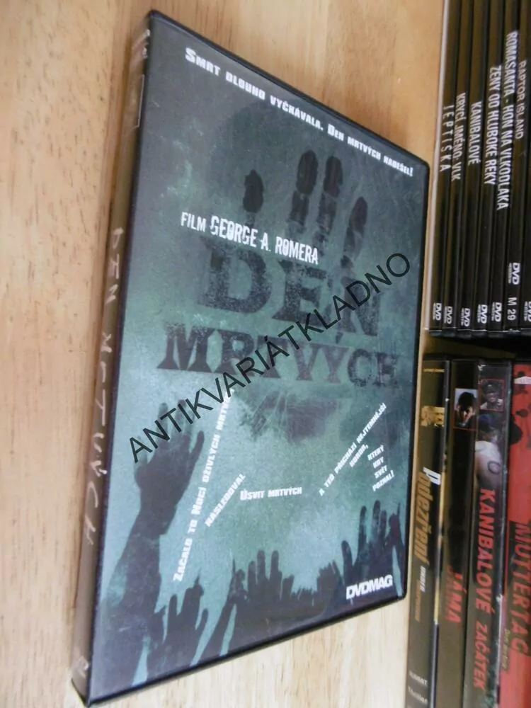 DEN MRTVÝCH, DVD FILM HOROR