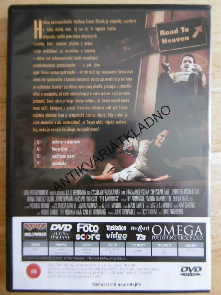 MECHANIK, DVD FILM HOROR