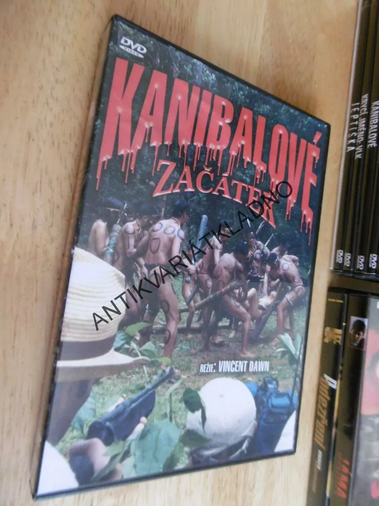 KANIBALOVÉ ZAČÁTEK, DVD FILM HOROR