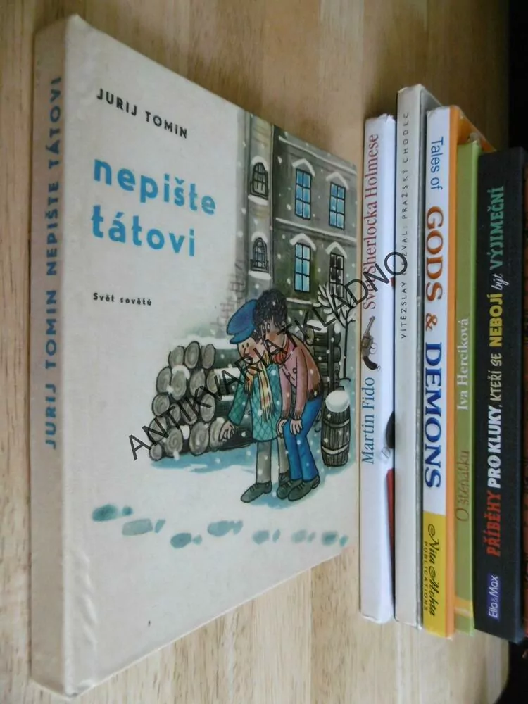 NEPIŠTE TÁTOVI, JURIJ TOMIN, JAN BRYCHTA, 1963, **an