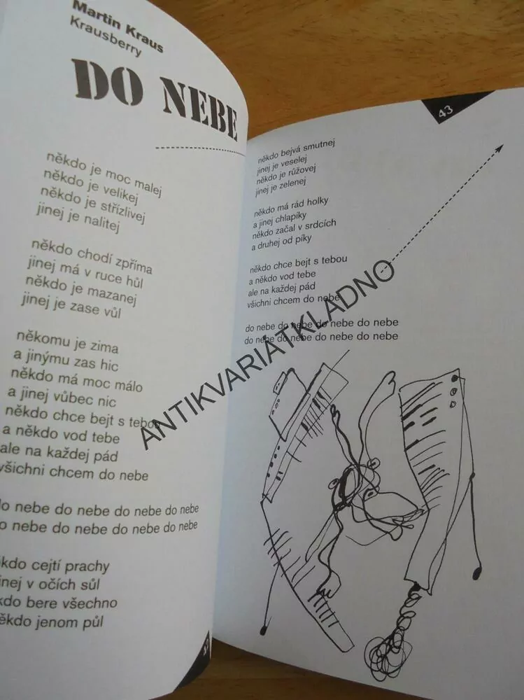 BEATOVÁ POEZIE AUTORŮ ŽIJÍCÍCH HRAJÍCÍCH,VONDRÁČKOVÁ, **an