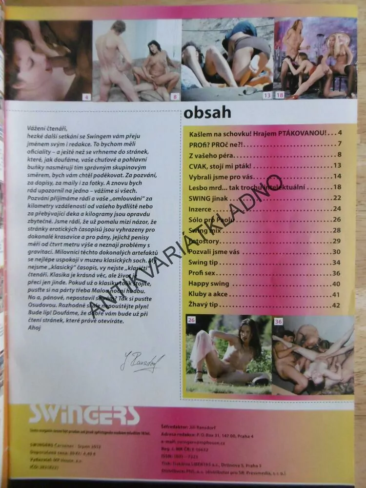 SWINGERS 4-2012