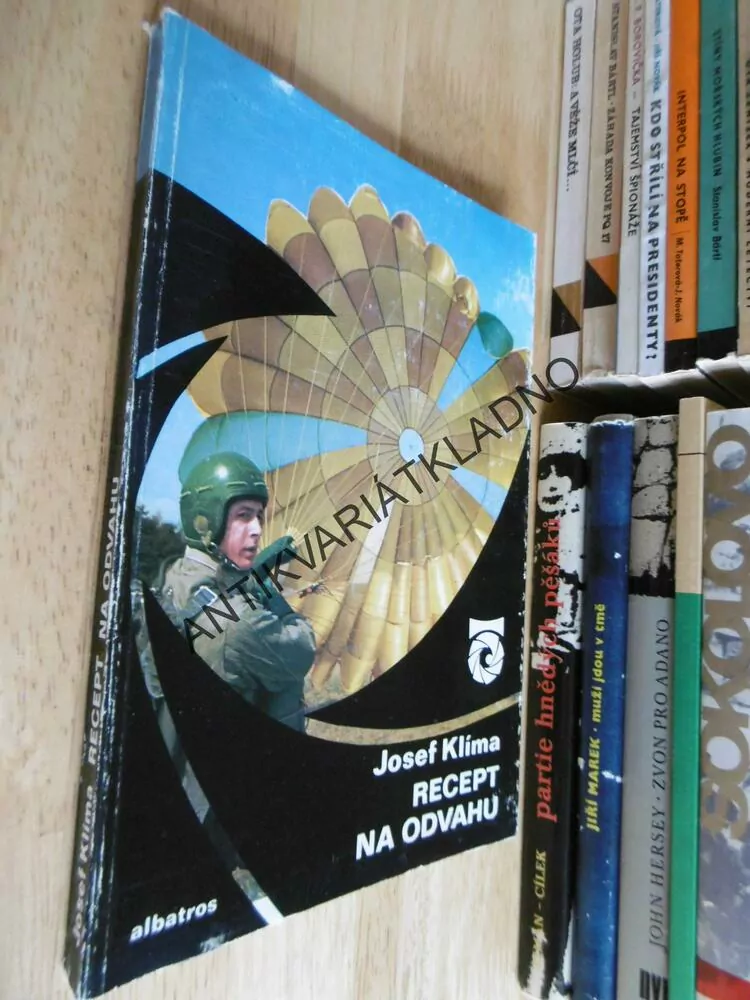 RECEPT NA ODVAHU, JOSEF KLÍMA, PARAŠUTISMUS