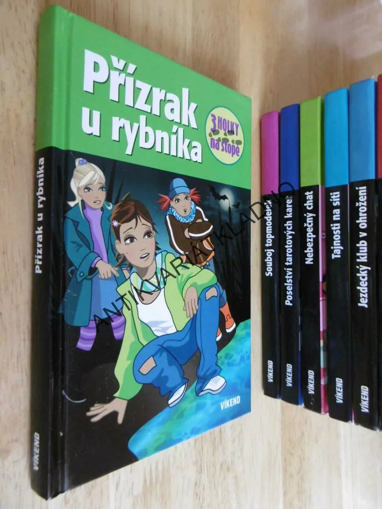 PŘÍZRAK U RYBNÍKA, 3 HOLKY NA STOPĚ, MAJA VON VOGEL, **an