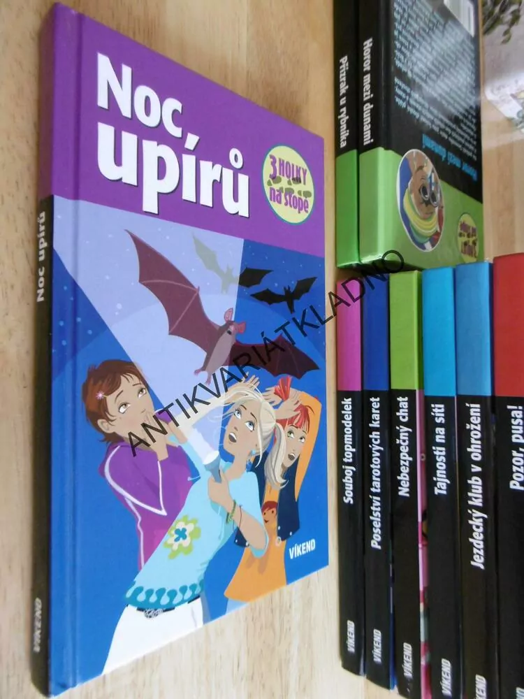 NOC UPÍRŮ, 3 HOLKY NA STOPĚ, PETRA STECKELMANN, **an