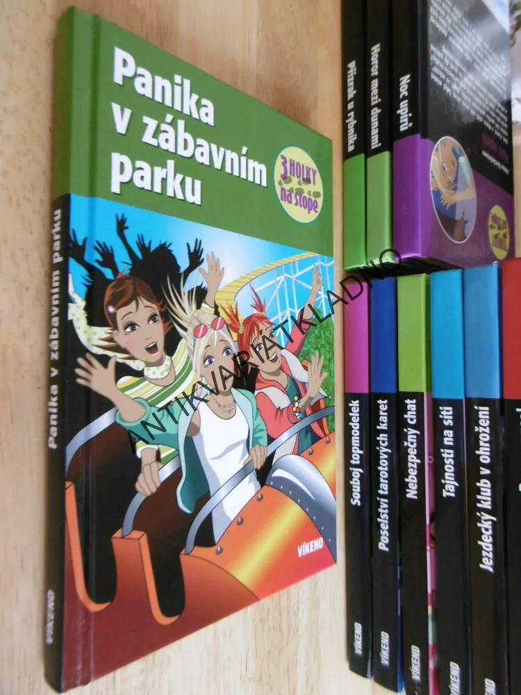 PANIKA V ZÁBAVNÍM PARKU, 3 HOLKY NA STOPĚ, MIRA SOL, **an