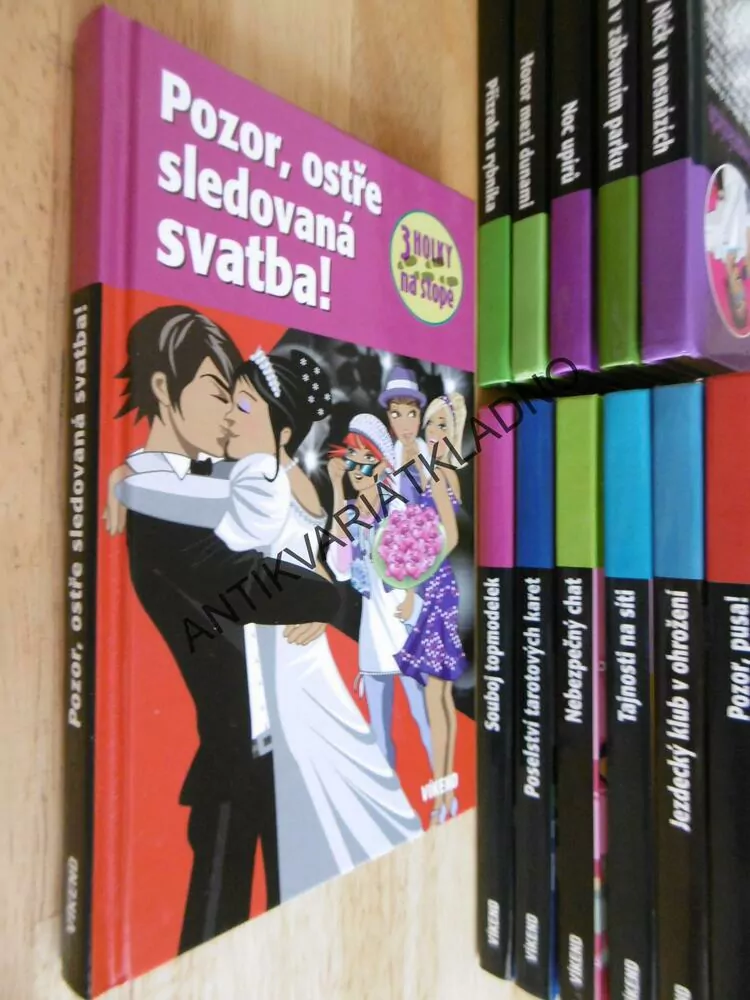 POZOR, OSTŘE SLEDOVANÁ SVATBA!, 3 HOLKY NA STOPĚ, HENRIETTE WICH, **an