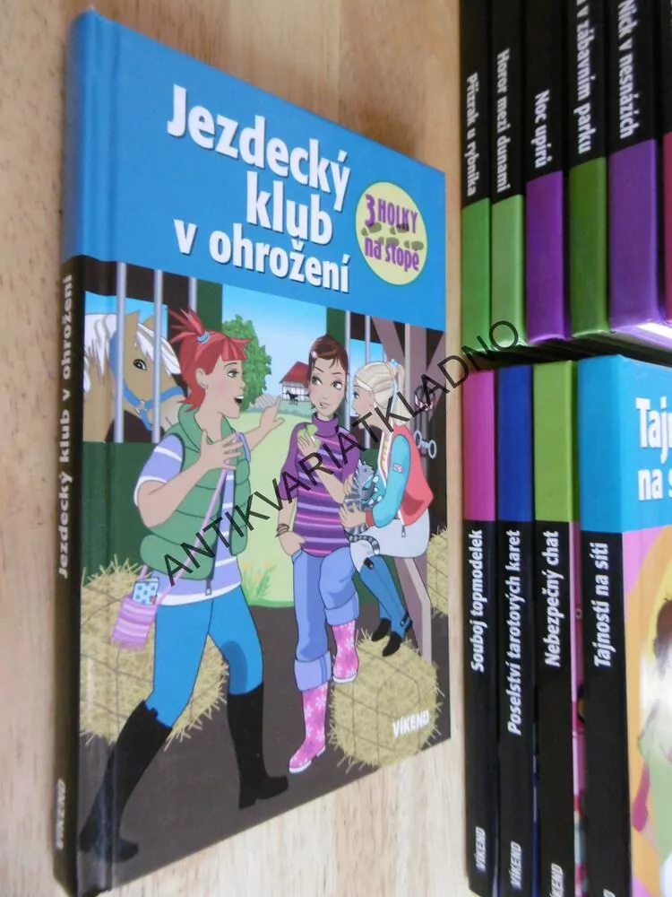 JEZDECKÝ KLUB V OHROŽENÍ, 3 HOLKY NA STOPĚ, HENRIETTE WICH, **an