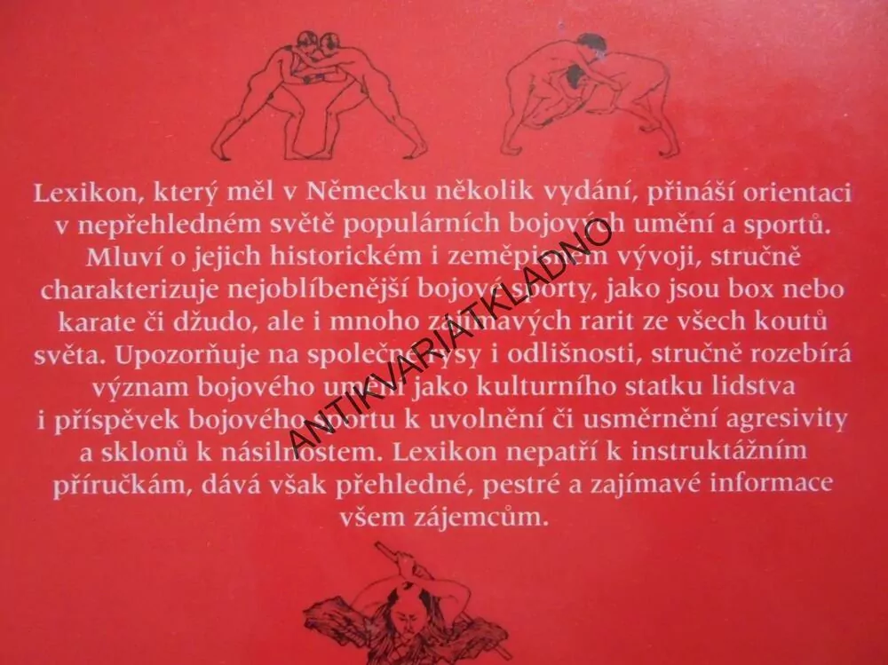 LEXIKON BOJOVÝCH SPORTŮ, OD AIKIDA K ZENU, WEINMAN,sport, **an