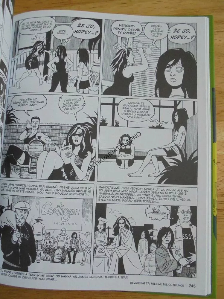 HOLKA Z H.O.P.P.E.R.S., KNIHA LOVE A ROCKETS, KOMIKS