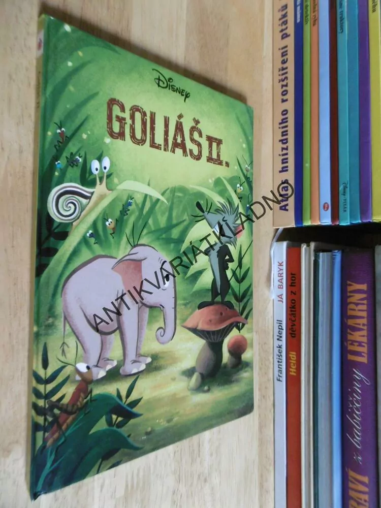 GOLIÁŠ II., WALT DISNEY, **an