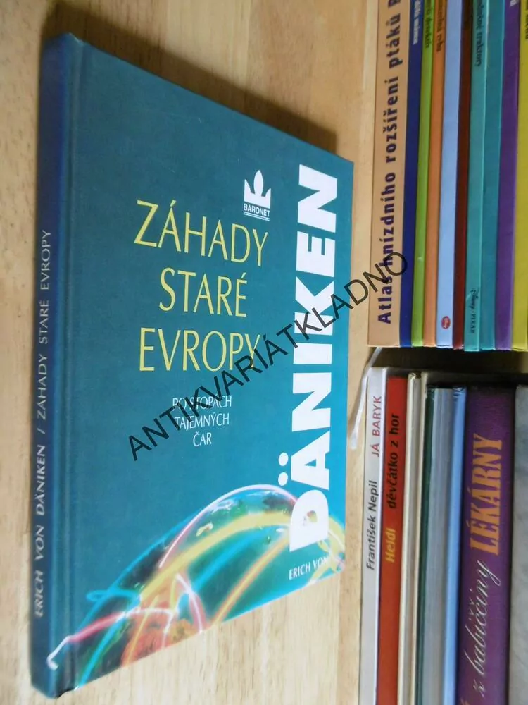 ZÁHADY STARÉ EVROPY, PO STOPÁCH TAJEMNÝCH ČAR, ERICH VON DÄNIKEN, **an