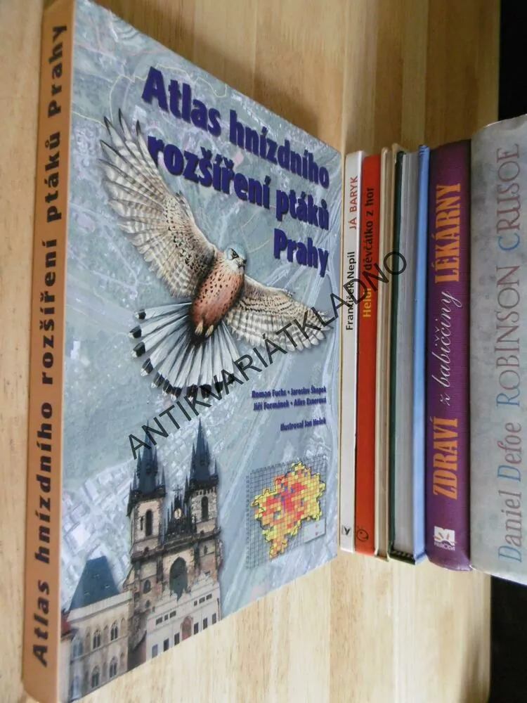ATLAS HNÍZDNÍHO ROZŠÍŘENÍ PTÁKŮ PRAHY, FUCHS, ŠKOPEK, FORMÁNEK, EXNEROVÁ