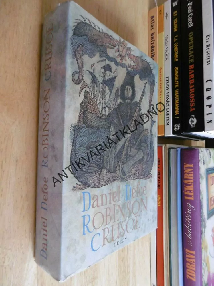 ROBINSON CRUSOE, DANIEL DEFOE, ADOLF BORN, 1986, **an