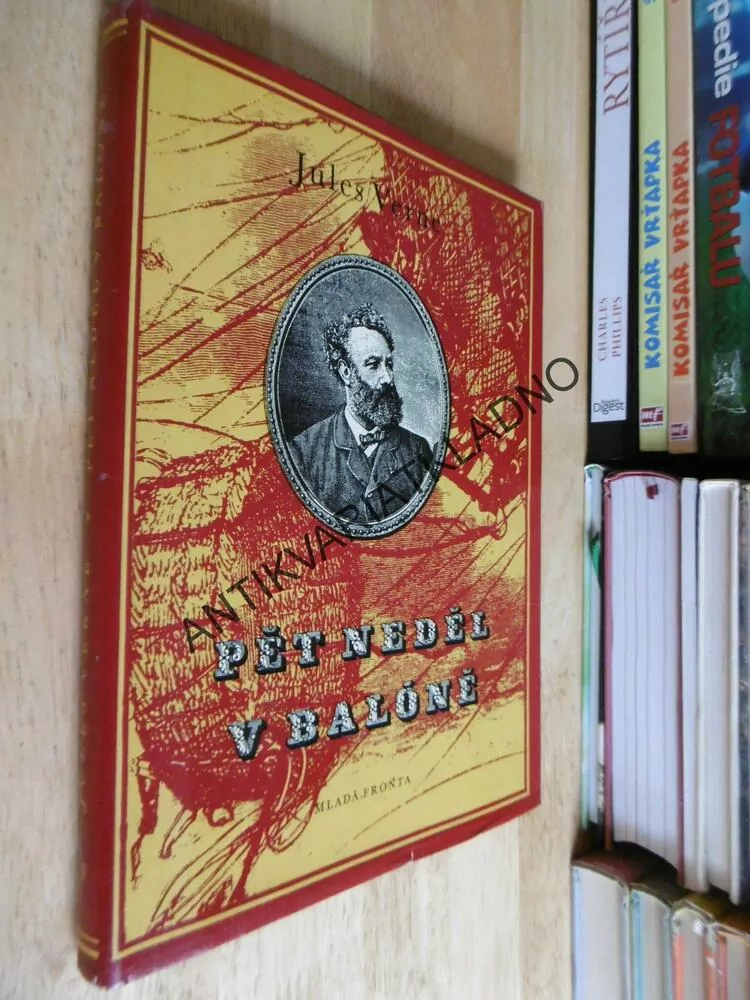PĚT NEDĚL V BALONĚ, JULES VERNE, 1967, **an