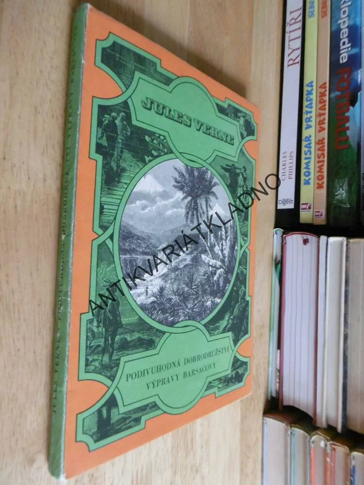 PODIVUHODNÁ DOBRODRUŽSTVÍ VÝPRAVY BARSACOVY, JULES VERNE, 1968, **an