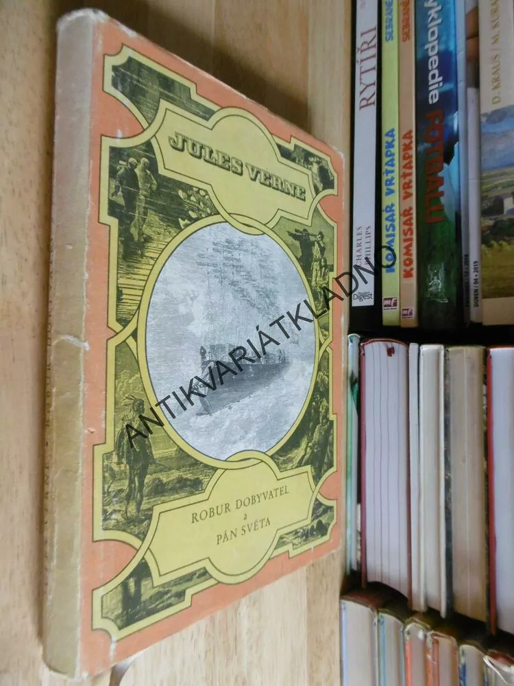 ROBUR DOBYVATEL A PÁN SVĚTA, JULES VERNE, 1964, **an