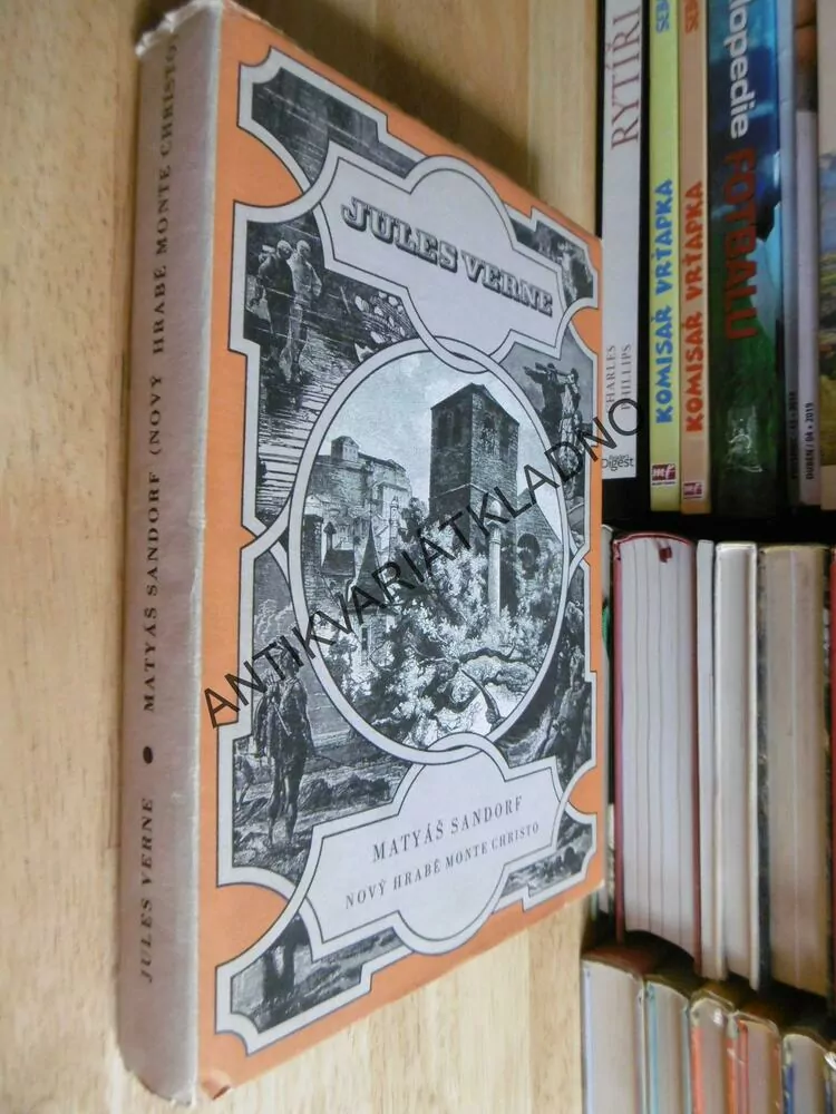 MATYÁŠ SANDORF, NOVÝ HRABĚ MONTE CHRISTO, JULES VERNE, 1988,, **an
